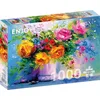 Image de Puzzle 1000 pièces pour Adultes - Bouquet de Roses Jaunes et Roses | Finition Mate antireflet | Puzzle Amusant et exigeant | 68 x 48 cm | Cadeau Original | Enjoy