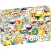 Image de Puzzle Jigsaw de 1000 pièces pour adultes   Finition mate, toucher doux, pièces robustes et uniques, ajustement serré, couleurs vives, service de pièces manquantes   Temps de thé avec tasses et pots