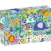 Image de ENJOY Puzzle Illustration amusante d'animaux tropicaux   Puzzle de 1000 pièces pour adultes   Finition mate, doux au toucher, facile à assembler, ajustement serré, couleurs vives, service de pièces