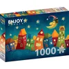 Image de Puzzle de 1000 pièces - Fantasy Colorful Houses
