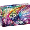 Image de Puzzle de 1000 pièces pour adultes - Finition mate, toucher doux, pièces robustes et uniques, coupe ajustée, couleurs vives, service de pièces manquantes - Poisson de mer en dégradé arc-en-ciel