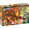 Image de ENJOY Puzzle - Puzzle Jigsaw de 1000 pièces pour adultes - Bois - Scenic - Puzzle - 1 lot - 1000 pièces - 1000 pièces - Mother Earth - Automne