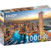 Image de ENJOY-2072 Dubaï Marina at Night Puzzle 1000 pièces