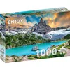 Image de Puzzle 1000 pièces pour Adultes - Le lac de Sorapis, Dolomites, Italie | Finition Mate antireflet | Puzzle Amusant et exigeant | 68 x 48 cm | Cadeau Voyage Original | Enjoy
