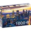 Image de Puzzle Jigsaw de 1000 pièces   Finition mate, toucher doux, pièces solides et uniques, ajustement serré, couleurs vives, service de pièces manquantes   Paysage urbain de Montréal avec skyline