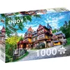 Image de Puzzle 1000 pièces pour Adultes - Le château Royal de Pelisor | Finition Mate antireflet | Puzzle Amusant et exigeant | 68 x 48 cm | Cadeau Original | Enjoy