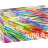 Image de Puzzle Jigsaw de 1000 pièces pour adultes - Finition mate, toucher doux, pièces robustes et uniques, ajustement serré, couleurs vives, service de pièces manquantes - Illustration abstraite de lignes