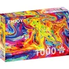 Image de ENJOY-2112 Rainbow Marble Puzzle 1000 pièces