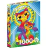 Image de Puzzle 1000 pièces pour Adultes - Chatte et Chaton en vitrail | Finition Mate antireflet | Puzzle Amusant et exigeant | 68 x 48 cm | Cadeau Original | Enjoy