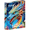 Image de ENJOY Puzzle Dragon magique dans l'illustration fantastique - Puzzle de 1000 pièces pour adultes - Finition mate, doux au toucher, facile à assembler, ajustement serré, couleurs vives, service de