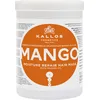 Image de Kallos Cosmetics KJMN Masque capillaire réparateur hydratant à la mangue pour cheveux secs, abîmés et traités chimiquement. Hydrate, apporte de la brillance et du volume grâce à l'huile de mangue - 1L