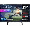 Image de Smart Tech TV LED HD 24' (60 cm) 24HV02V Smart TV VIDAA - Molotov, Netflix, Prime Video, Disney+, Youtube, Plex - 3xHDMI - 2xUSB - Mode Hotel (24")