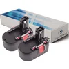 Image de Lot de 2 Batteries pour Bosch PSR1440 perceuse visseuse 3000mAh 14.4V - Visiodirect -