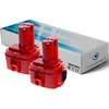 Image de Lot de 2 Batteries Type 1235 pour Makita 3000mAh 12V - Visiodirect -
