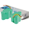 Image de Lot de 2 Batteries pour Ecovacs Deebot D62 aspirateur Robot 3500mAh 6V - Visiodirect -