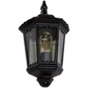 Image de Lindby Applique Exterieur Lieva (Antique, Classic) en Noir Aluminium (1 lampe,à E27) Murale Luminaire Lampe Jardin Eclairage d’exterieur