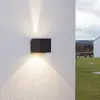Image de Lucande Applique d'extérieur LED Jarno, anthracite, métal, 9 cm