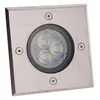 Image de LED Spot encastrable dans le sol AVA (Moderne) en Gris Aluminium (1 lampe,à), Luminaire d’extérieur pour jardin, la terrasse, balcon & maison