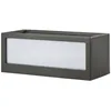 Image de Lucande Applique Exterieur Tame (Moderne) en Noir Aluminium (1 lampe,à E27), Murale Luminaire Lampe Jardin Eclairage d’exterieur