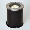 Image de Lucande luminaire encastré dans le sol LED Jos, rond, orientable, IP67