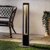 Image de Lucande Borne lumineuse LED Pirron, 80 cm, triangulaire, IP54