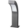 Image de Lucande LED Borne Eclairage Exterieur Lennik (Moderne) en Noir Aluminium (1 lampe,à), Lumineuse Luminaire Lampe Jardin Led