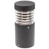Image de Lucande LED Borne Eclairage Exterieur Lucius (Moderne) en Noir Aluminium (1 lampe,à), Lumineuse Luminaire Lampe Jardin Led