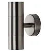 Image de Lindby Applique extérieure Hakan (Moderne) en Gris Inox (à 2 lampes, GU10) pour mur extérieur/façade de maison terrasse und balcon