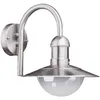Image de Lindby Applique extérieure Damion à intensité variable (Moderne) en Gris Inox (1 lampe,à E27), pour mur extérieur/façade de maison terrasse und balcon