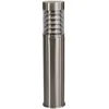 Image de Lindby Luminaire extérieur Enja à intensité variable (Moderne) en Gris Inox (1 lampe,à E27), borne eclairage exterieur lumineuse luminaire