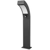 Image de LED Luminaire extérieur Lennik (Moderne) en Noir Aluminium (1 lampe,à), Borne lumineuse, luminaire pour socle