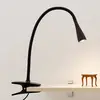 Image de Lindby lampe à pince LED Baris, hauteur 44 cm, noir, 3000K