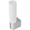 Image de Lindby Applique Murale Melike à intensité variable (Moderne) en Argent Métal e. a. pour Salle de bain (1 lampe,à E14), Luminaire salle Lampe WC