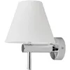 Image de Lindby Applique Murale Violetta à intensité variable (Moderne) en Argent Métal e. a. pour Salle de bain (1 lampe,à G9), Luminaire salle Lampe WC