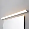 Image de Lindby, applique murale LED Philippa, arrondie, 88 cm, chrome, IP44