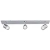 Image de Lindby Plafonnier Salle De Bain Dejan à intensité variable (Moderne) en Argent Métal e. a. pour de bain (à 3 lampes, GU10) WC Luminaire Lampe Plafond Eclerage