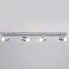 Image de Lindby, plafonnier pour salle de bain Dejan, 85 cm, à 4 lampes, chrome, IP44