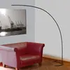 Image de Lindby lampe sur pied LED Danua, noir, métal, hauteur 200 cm