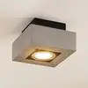 Image de Arcchio spot Vince, 14 x 14 cm, argenté, métal, GU10