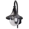 Image de Lindby Applique Exterieur Daphne à intensité variable (Moderne) en Noir Aluminium (1 lampe,à E27), Murale Luminaire Lampe Jardin Eclairage