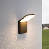 Image de Lucande, applique d'extérieur LED Nevio, 17 cm, anthracite, aluminium