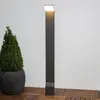 Image de Lucande Borne lumineuse LED Nevio, anthracite, métal, 100 cm