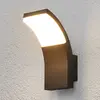 Image de Lucande, applique d'extérieur LED Timm, 20 cm, anthracite, IP54