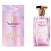 Image de Yardley London Feather Eau de Parfum 100 ml   Parfum floral délicat pour femme avec bergamote et ambre, une fragrance douce et sensuelle idéale pour se faire plaisir au quotidien ou pour offrir en cad