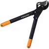 Image de Fiskars Coupe-branches PowerStep à enclume pour bois sec et dur, Revêtement antiadhésif, Acier trempé, Longueur: 57 cm, Noir/Orange, L85, 1000585