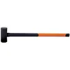 Image de Fiskars Masse forgée 3 kg, Avec pare-faux coup, Tête en acier au carbone/Manche trimatière, Noir/Orange, L, 1001619