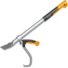 Image de Fiskars Levier d'abattage avec crochet de levage, Pour bûcheronnage, Longueur: 70 cm, Noir/Orange/Argenté, WoodXpert, Taille: M, 1015438