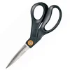 Image de Fiskars Ciseaux de jardin à fleurs avec lames striées, Longueur: 19 cm, Lames en acier inoxydable/Poignées en plastique, Noir/Orange, S28, 1001544