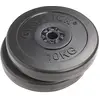 Image de Gym Stick Appareil 61109 Vinyle Poids Plaque   Noir, 10 kg
