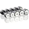 Image de Gymstick Chrome Haltères (1 pièce) (Taille unique), Silber